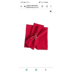 Ralph Lauren Hemstitch Napkins x2